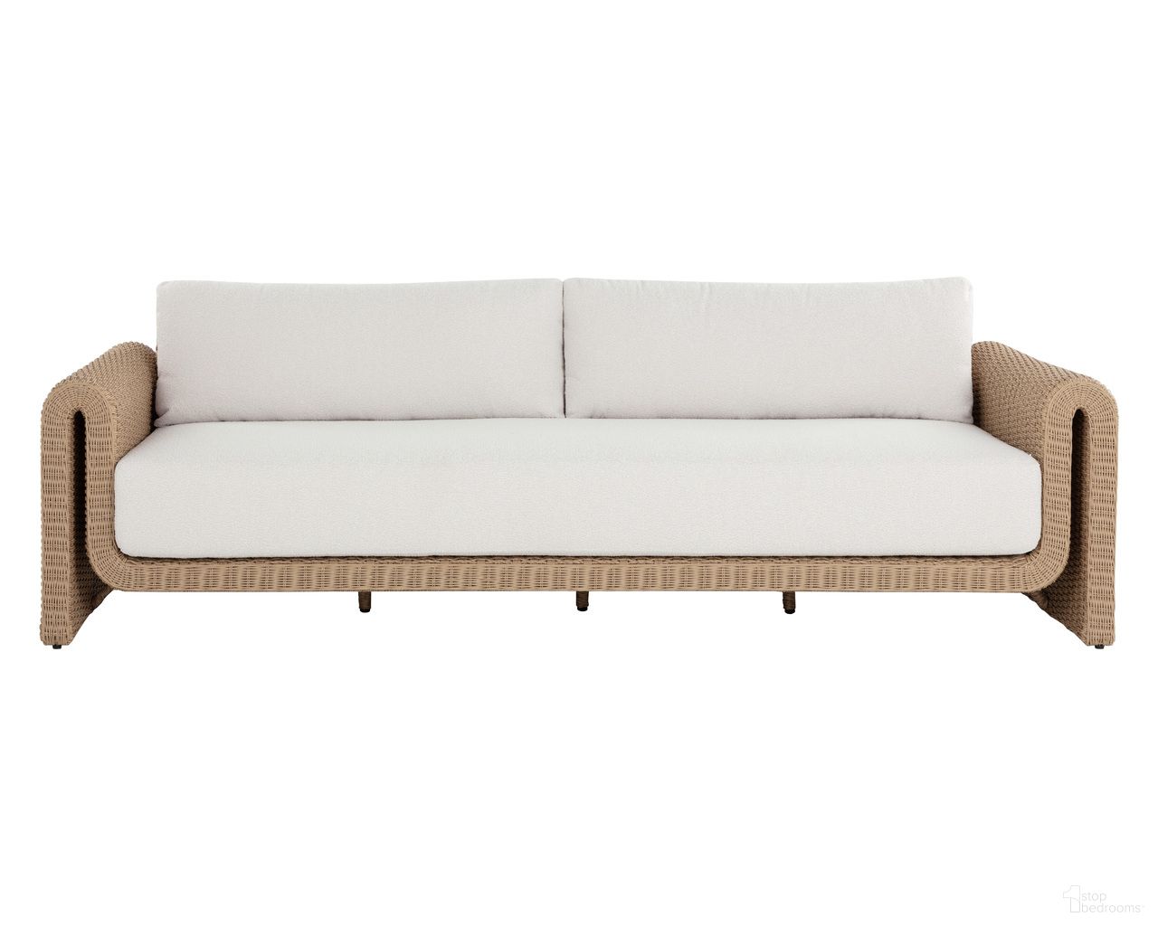 Tibi Sofa In Natural and Louis Cream