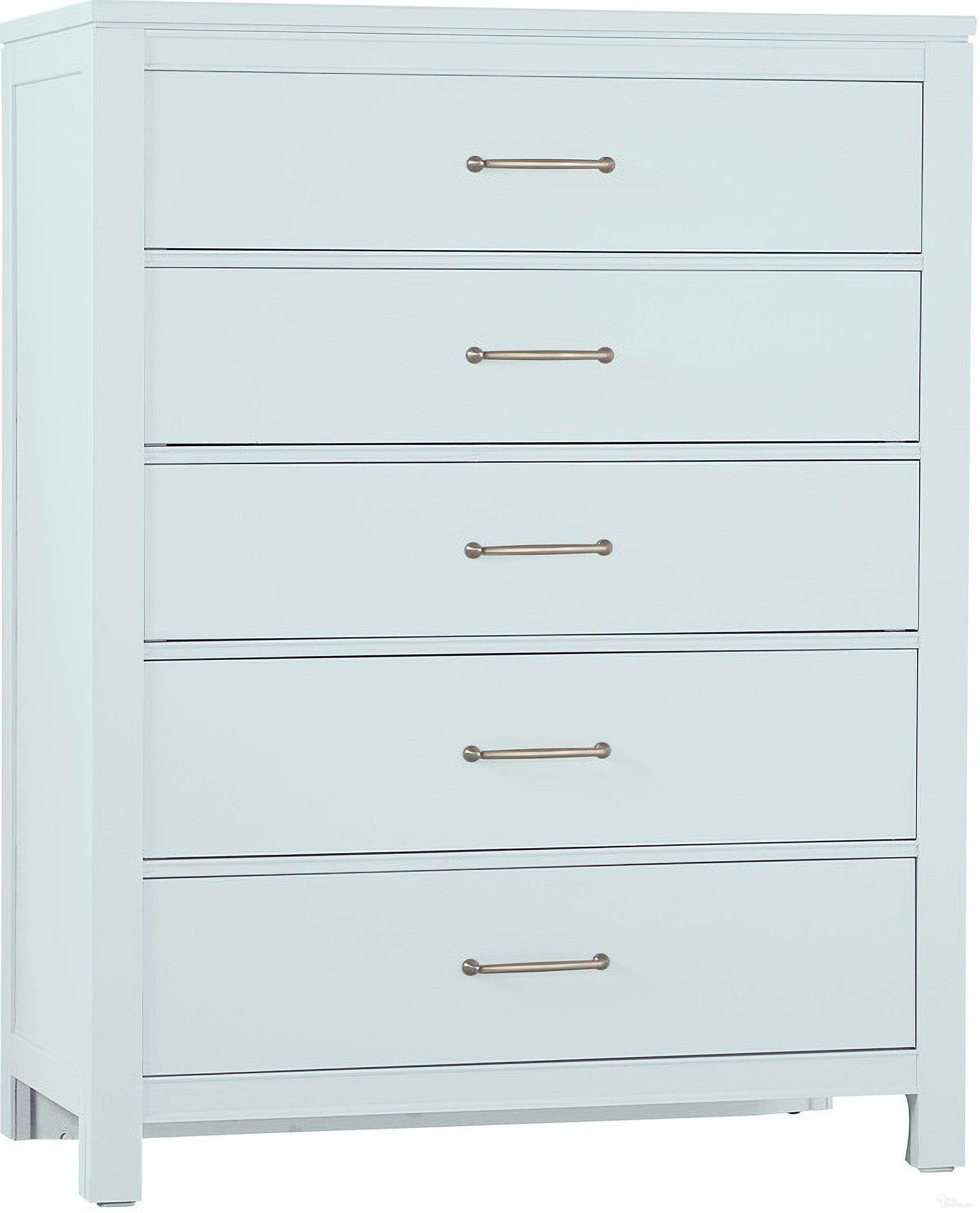 The appearance of Tide and Timber 5 Drawer Chest In Blue designed by Vaughan Bassett in the traditional interior design. This blue piece of furniture was selected by 1StopBedrooms from Tide and Timber Collection to add a touch of cosiness and style into your home. Sku: 835-115. Material: Solid Wood.