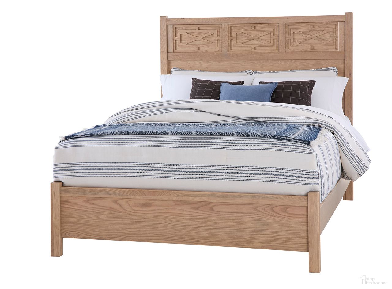 Tide & Timber Queen Fretwork Panel Bed