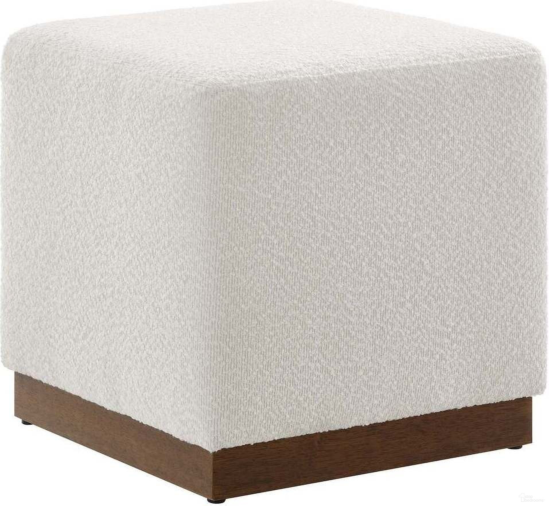 The appearance of Tilden 17 Inch Boucle Upholstered Square Ottoman In White designed by Modway in the modern / contemporary interior design. This white piece of furniture was selected by 1StopBedrooms from Tilden Collection to add a touch of cosiness and style into your home. Sku: EEI-6641-CLO-WAL. Material: Boucle.