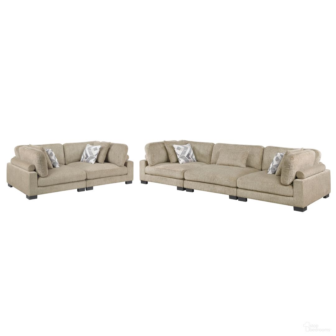 The appearance of Tinley Living Room Set In Brown designed by Homelegance in the modern / contemporary interior design. This brown piece of furniture was selected by 1StopBedrooms from Tinley Collection to add a touch of cosiness and style into your home. Sku: 9555BRW-CR;9555BRW-CR;9555BRW-AC;9555BRW-CR;9555BRW-CR. Material: Microfiber.