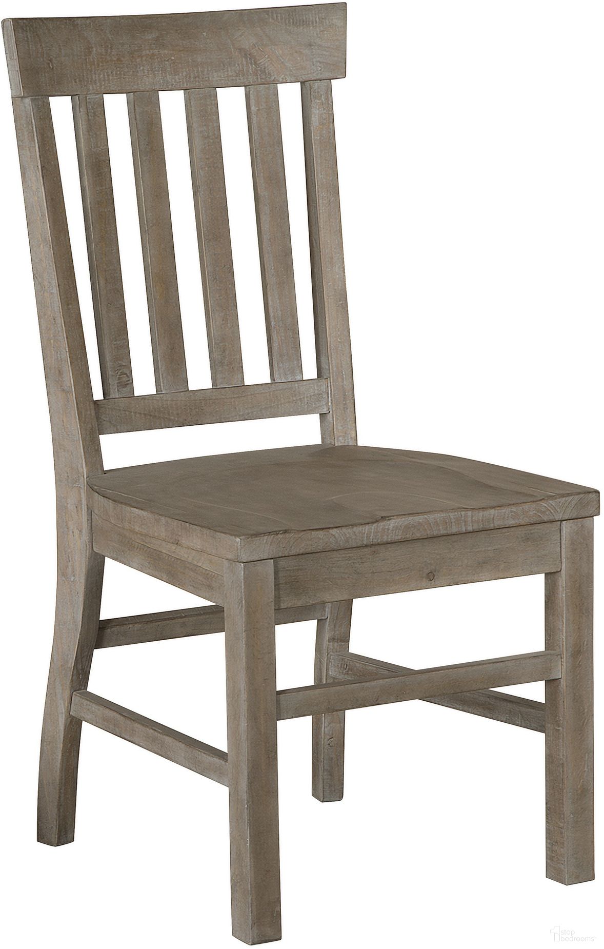 The appearance of Tinley Park Dining Side Chair Set of 2 In Dove Gray designed by Magnussen in the traditional interior design. This dove gray piece of furniture was selected by 1StopBedrooms from Tinley Park Collection to add a touch of cosiness and style into your home. Sku: D4646-60. Material: Pine. Chair Type: Side Chair.