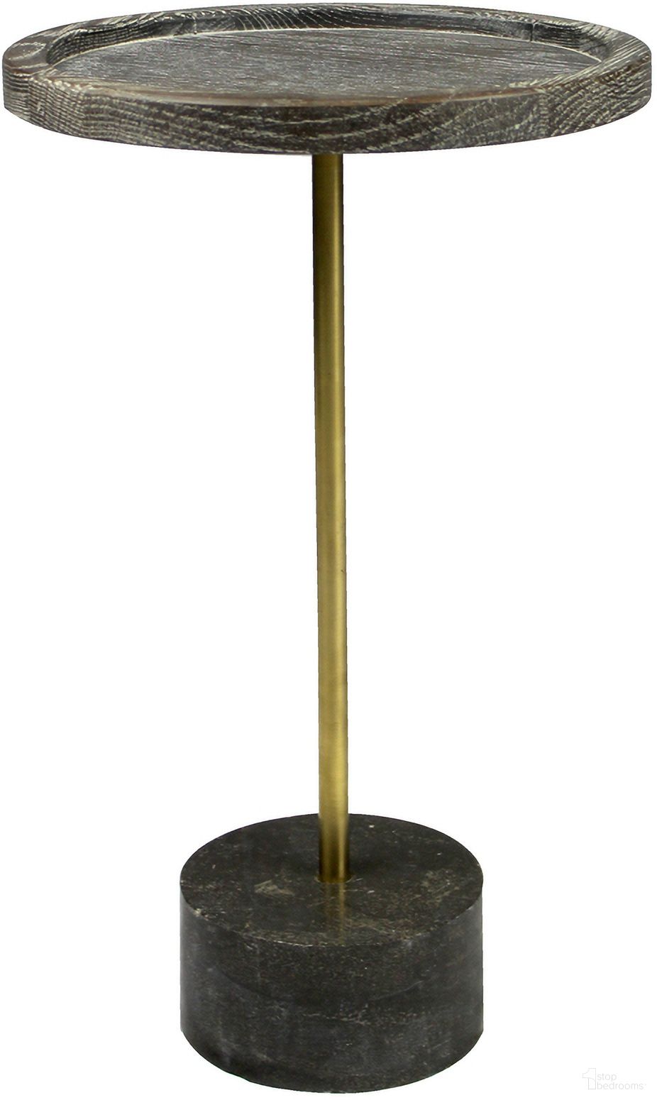 The appearance of Tipton Small End Table In Brown and Black designed by Moti in the coastal interior design. This brown/black piece of furniture  was selected by 1StopBedrooms from Tipton Collection to add a touch of cosiness and style into your home. Sku: 69004001. Material: Wood.