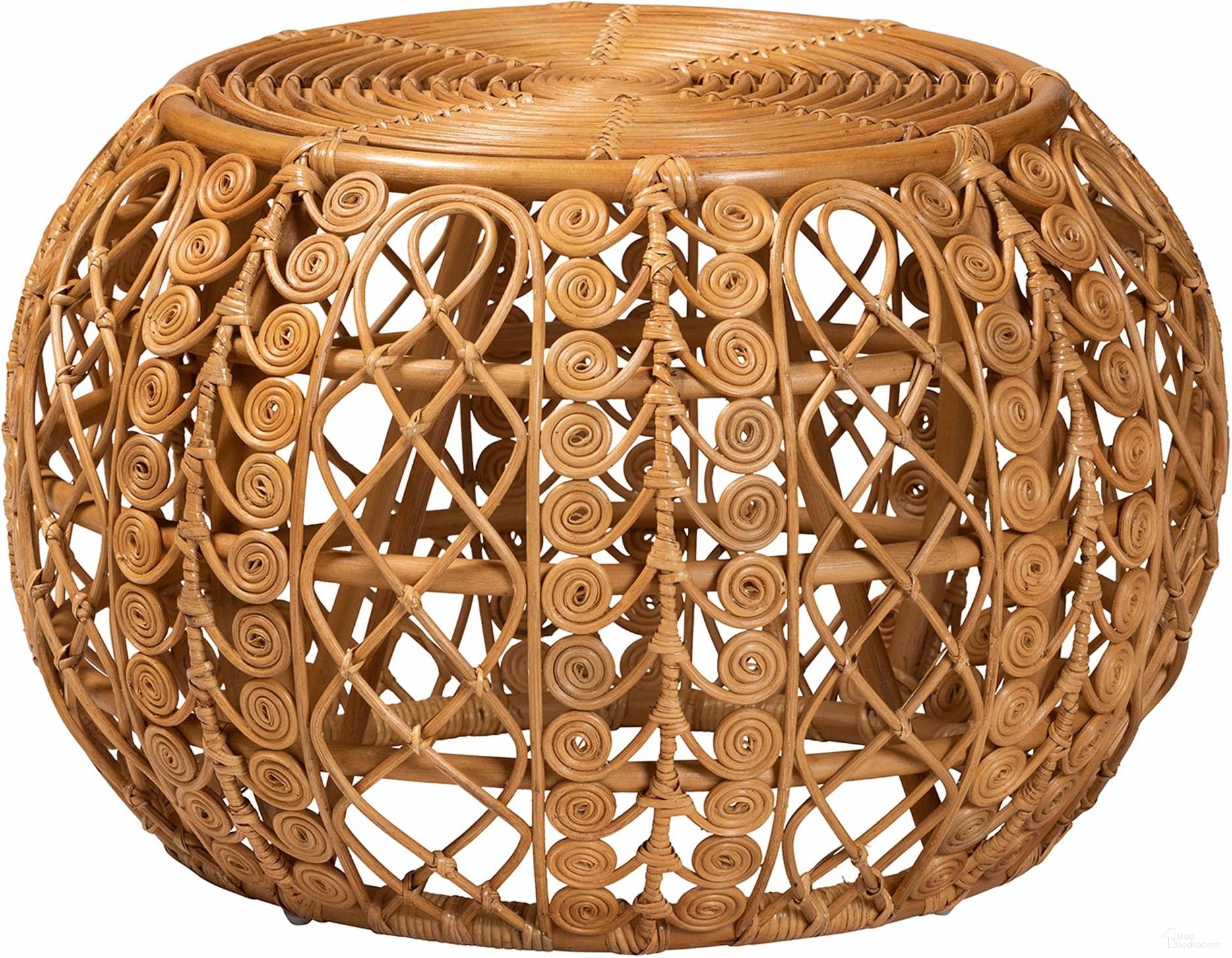 The appearance of Tiramisu Coffee Table In Natural Brown Rattan designed by Baxton Studio in the bohemian interior design. This honey piece of furniture was selected by 1StopBedrooms from Tiramisu Collection to add a touch of cosiness and style into your home. Sku: Tiramisu-Light Honey Rattan-CT. Material: Natural Rattan.