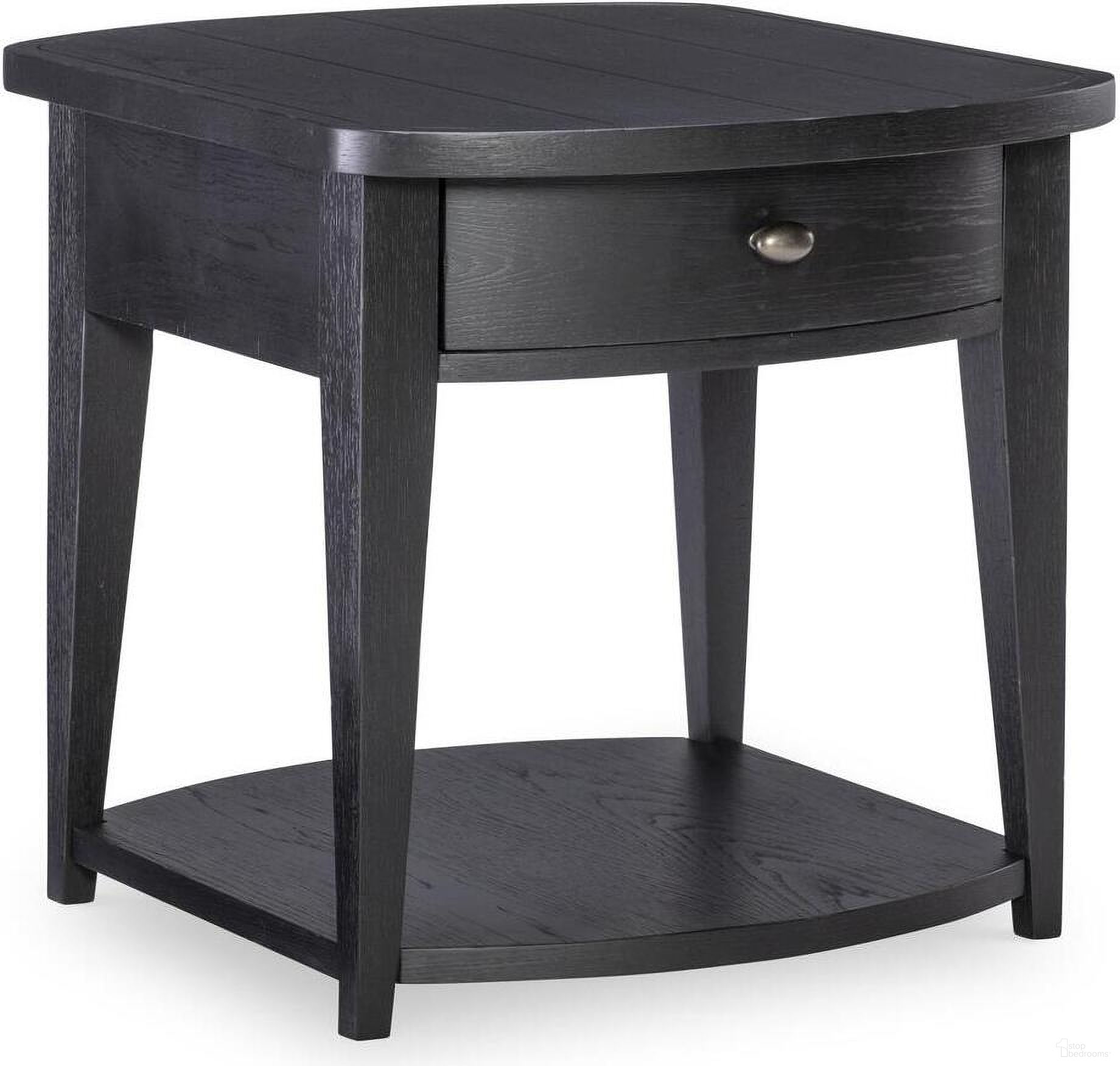 The appearance of Today's Traditions 1 Drawer End Table In Blacksmith designed by Legacy Classic in the transitional interior design. This blacksmith piece of furniture was selected by 1StopBedrooms from Today's Traditions Collection to add a touch of cosiness and style into your home. Sku: TY657-809. Material: Hardwood.