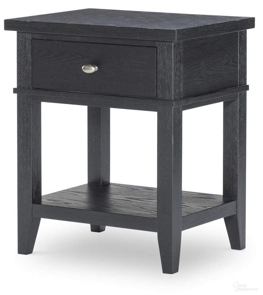 The appearance of Today's Traditions 1 Drawer Open Night Stand In Blacksmith designed by Legacy Classic in the transitional interior design. This blacksmith piece of furniture was selected by 1StopBedrooms from Today's Traditions Collection to add a touch of cosiness and style into your home. Sku: TY4951-3101. Material: Hardwood.