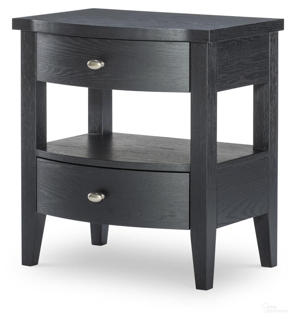 The appearance of Today's Traditions 2 Drawer Open Night Stand In Blacksmith designed by Legacy Classic in the transitional interior design. This blacksmith piece of furniture was selected by 1StopBedrooms from Today's Traditions Collection to add a touch of cosiness and style into your home. Sku: TY4951-3102. Material: Hardwood.