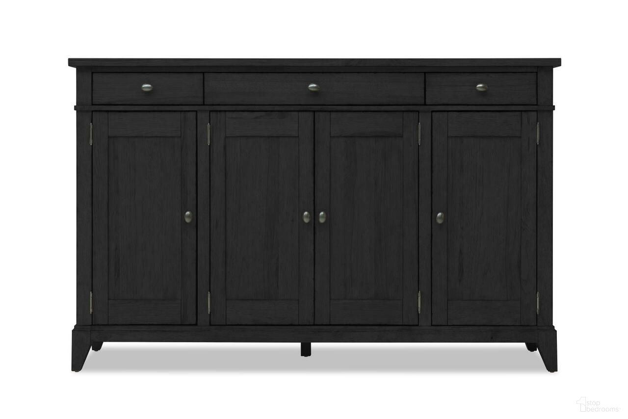 The appearance of Today's Traditions 4 Doors and 3 Drawer Credenza In Blacksmith designed by Legacy Classic in the transitional interior design. This blacksmith piece of furniture was selected by 1StopBedrooms from Today's Traditions Collection to add a touch of cosiness and style into your home. Sku: TY657-895. Material: Hardwood.