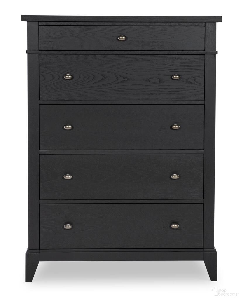 The appearance of Today's Traditions 5 Drawer Chest In Blacksmith designed by Legacy Classic in the transitional interior design. This blacksmith piece of furniture was selected by 1StopBedrooms from Today's Traditions Collection to add a touch of cosiness and style into your home. Sku: TY657-681. Material: Hardwood.