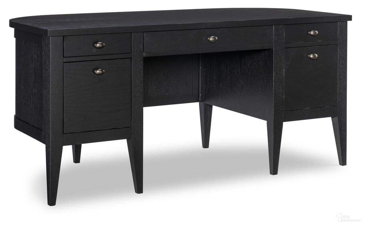 Today's Traditions 5 Drawer Desk In Blacksmith