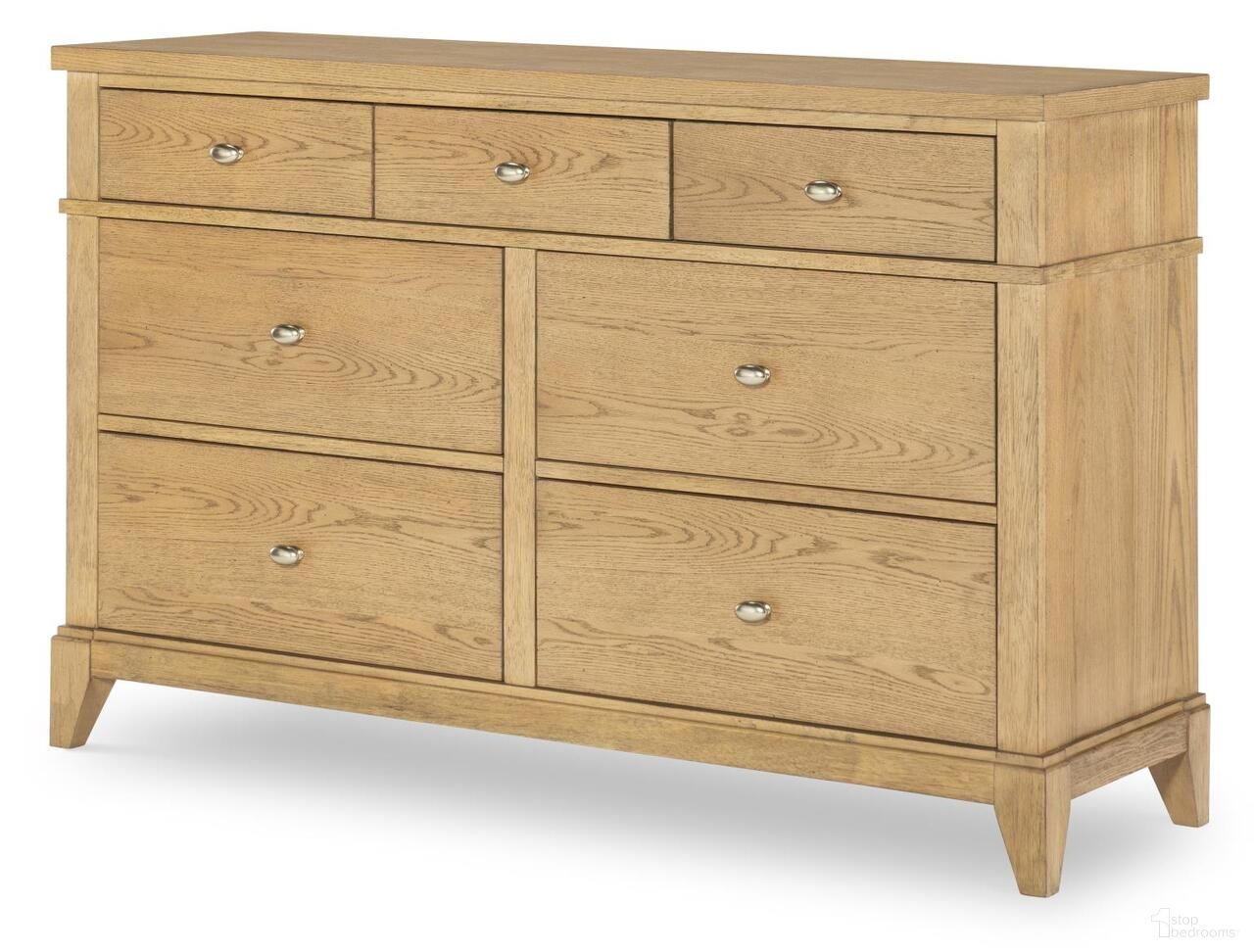 Today's Traditions 7 Drawer Dresser In Natural Hickory