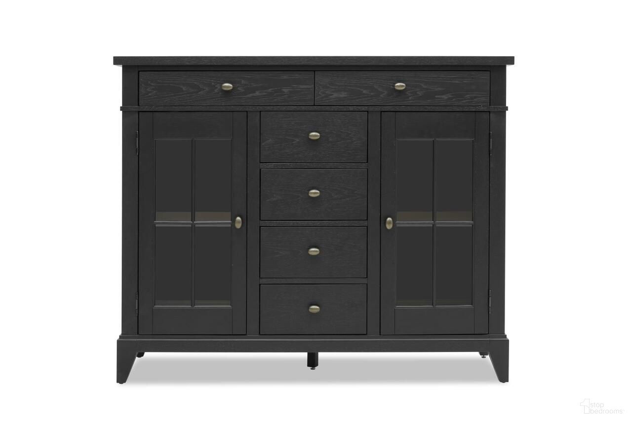 The appearance of Today's Traditions 7 Drawer Tall Server In Blacksmith designed by Legacy Classic in the transitional interior design. This blacksmith piece of furniture was selected by 1StopBedrooms from Today's Traditions Collection to add a touch of cosiness and style into your home. Sku: TY657-894. Material: Hardwood.