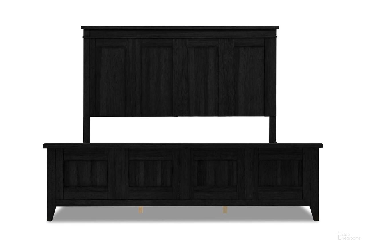 Today's Traditions Complete Queen Panel Bed In Blacksmith