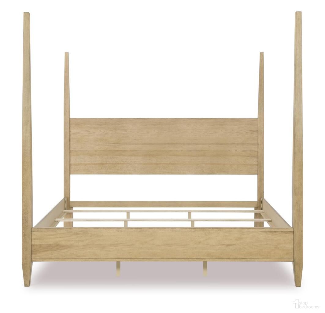 The appearance of Today's Traditions Complete Queen Poster Bed In Natural Hickory designed by Legacy Classic in the transitional interior design. This natural hickory piece of furniture was selected by 1StopBedrooms from Today's Traditions Collection to add a touch of cosiness and style into your home. Sku: TY656-250HB;TY656-250FB;TY656-000SR. Bed Type: Poster Bed. Bed Size: Queen. Material: Hardwood.