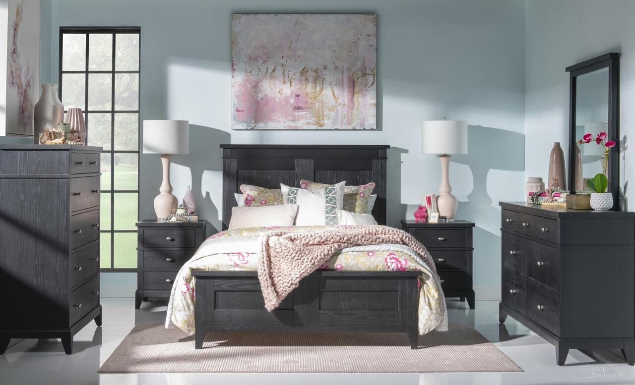 The appearance of Today's Traditions Complete Youth Panel Bedroom Set In Blacksmith designed by Legacy Classic in the transitional interior design. This blacksmith piece of furniture  was selected by 1StopBedrooms from Today's Traditions Collection to add a touch of cosiness and style into your home. Sku: TY4951-4103;TY4951-4113;TY4951-4900;TY4951-3100. Bed Size: Full. Material: Hardwood.