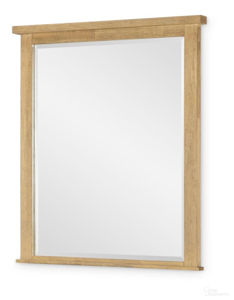 The appearance of Today's Traditions Mirror In Natural Hickory designed by Legacy Classic in the transitional interior design. This natural hickory piece of furniture was selected by 1StopBedrooms from Today's Traditions Collection to add a touch of cosiness and style into your home. Sku: TY4950-0100. Material: Hardwood.