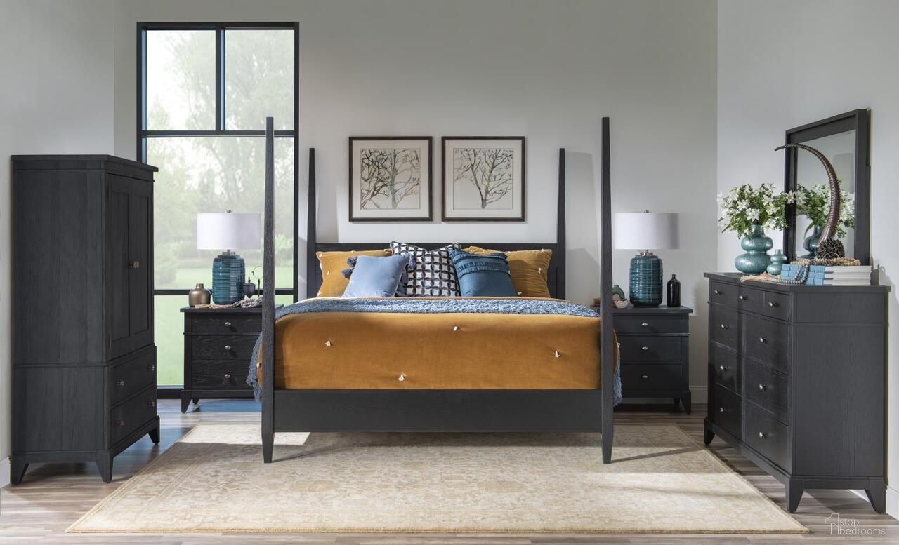 Today's Traditions Poster Bedroom Set In Blacksmith