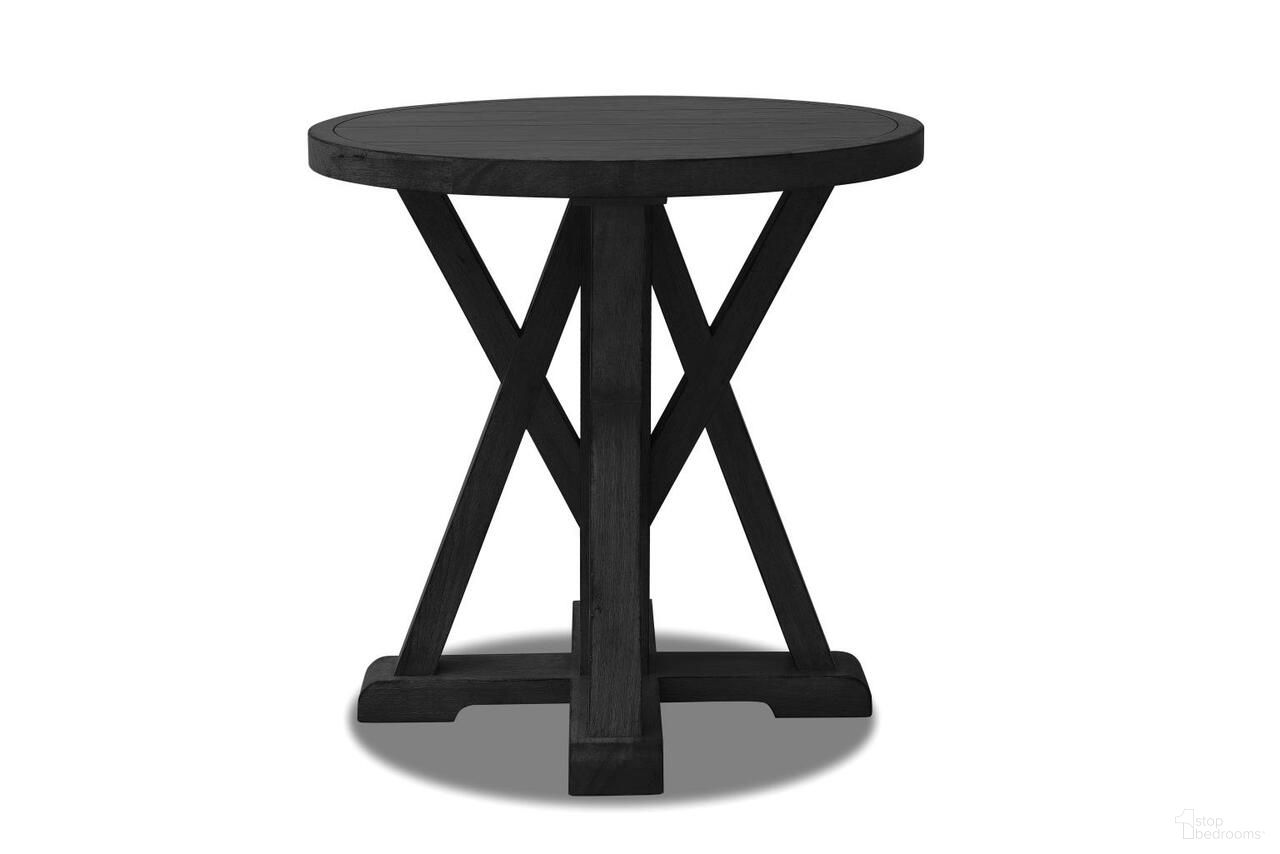 The appearance of Today's Traditions Round End Table In Blacksmith designed by Legacy Classic in the transitional interior design. This blacksmith piece of furniture was selected by 1StopBedrooms from Today's Traditions Collection to add a touch of cosiness and style into your home. Sku: TY657-808. Material: Hardwood.