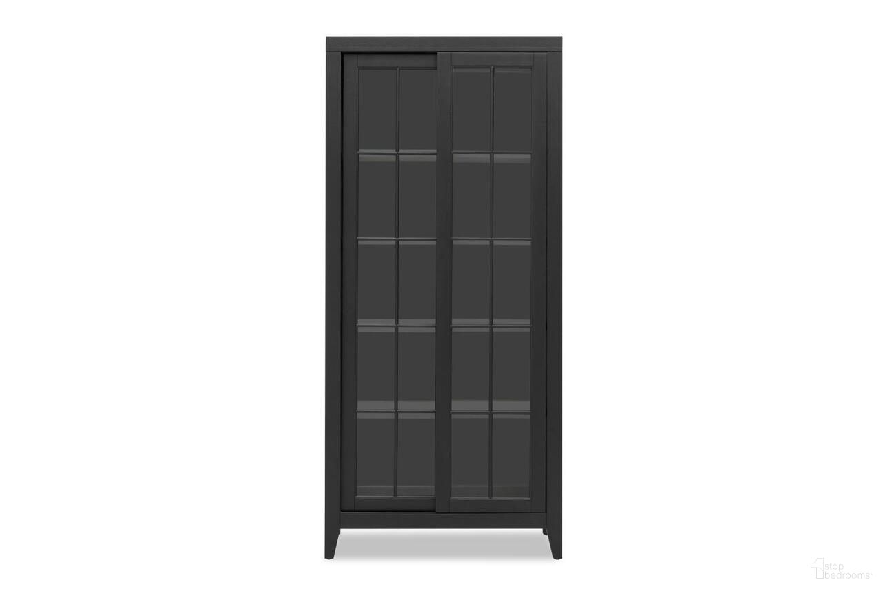 The appearance of Today's Traditions Sliding Door Display Cabinet In Blacksmith designed by Legacy Classic in the transitional interior design. This blacksmith piece of furniture was selected by 1StopBedrooms from Today's Traditions Collection to add a touch of cosiness and style into your home. Sku: TY657-892. Material: Hardwood.
