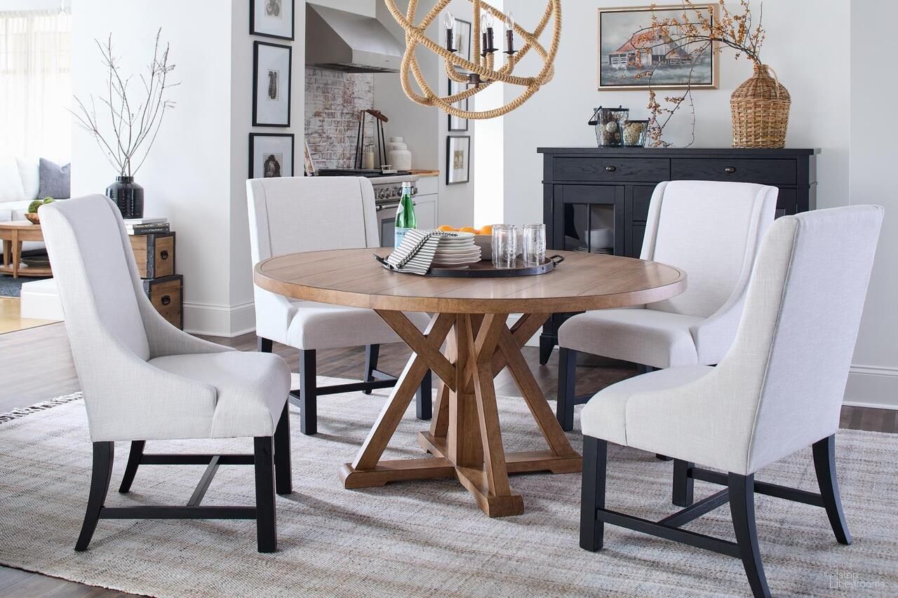 Today Round Dining Room Set In Natural Hickory