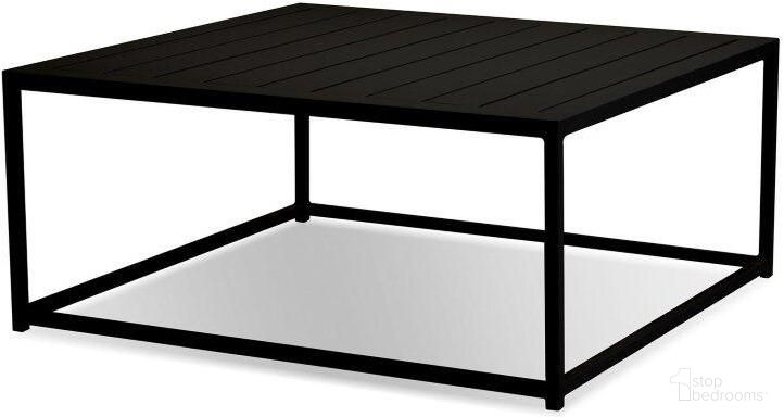 The appearance of Tofino Black Aluminum Frame Coffee Table designed by Mobital in the modern / contemporary interior design. This black piece of furniture  was selected by 1StopBedrooms from Tofino Collection to add a touch of cosiness and style into your home. Sku: WCO-TOFI-ALUM-BLACK. Material: Aluminum.