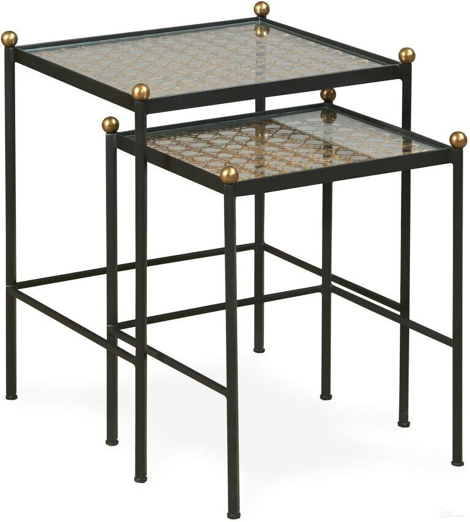 The appearance of Tom-Tom Nesting Side In Rustic Black designed by Century Furniture in the modern / contemporary interior design. This rustic black piece of furniture  was selected by 1StopBedrooms from Thomas O'Brien Collection to add a touch of cosiness and style into your home. Sku: AEA-662. Material: Metal.