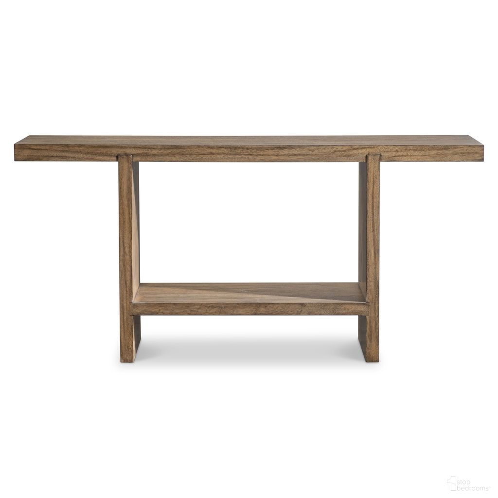 The appearance of Tomas Console Table In Brown designed by Bernhardt in the modern / contemporary interior design. This brown piece of furniture was selected by 1StopBedrooms from to add a touch of cosiness and style into your home. Sku: L25916. Material: Wood.