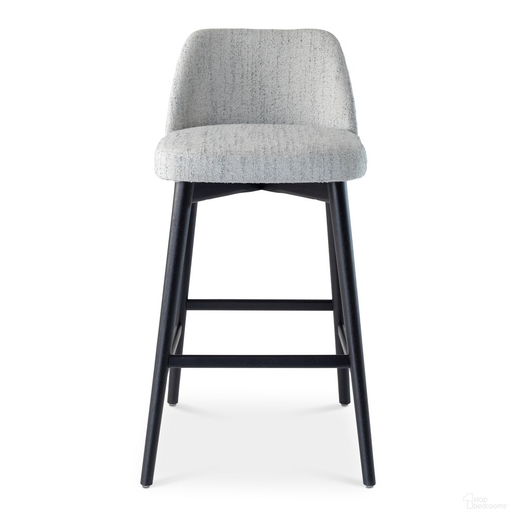 The appearance of Tonia Bar Stool In Grey Mix And Ebano designed by Urbia in the modern / contemporary interior design. This grey mix/ebano piece of furniture  was selected by 1StopBedrooms from Tonia Collection to add a touch of cosiness and style into your home. Sku: BSM-246610-22. Material: Wood.