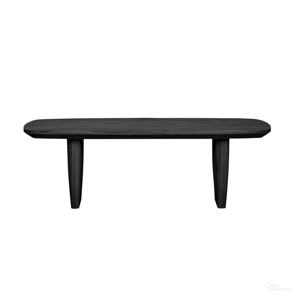 The appearance of Tonic Coffee Table In Black designed by LH Imports in the modern / contemporary interior design. This black piece of furniture  was selected by 1StopBedrooms from Tonic Collection to add a touch of cosiness and style into your home. Sku: TNC032-BLK. Material: Oak.