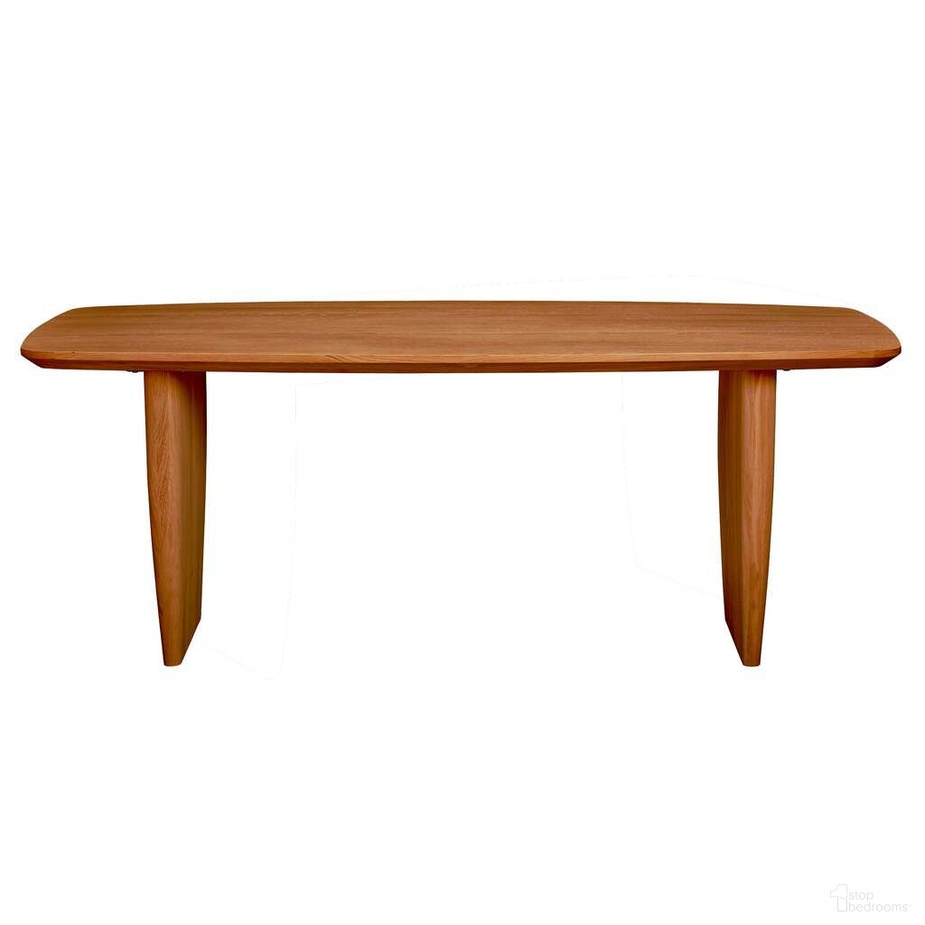 Tonic Dining Table In Honey Brown