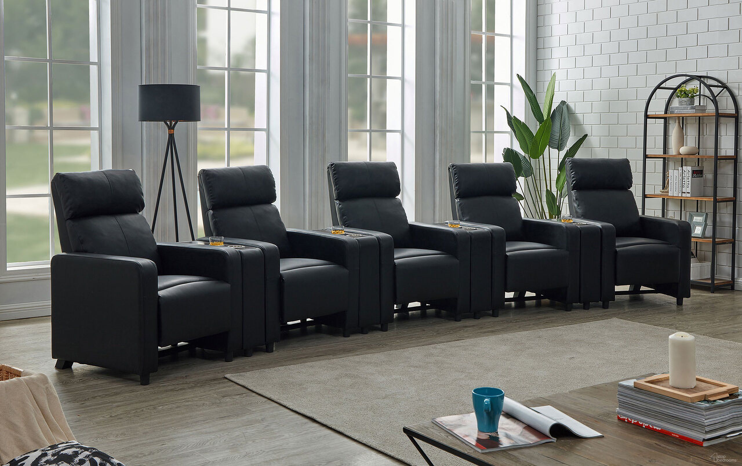 The appearance of Toohey Upholstered 9 Piece Tufted Recliner Living Room Set Black designed by Coaster in the modern / contemporary interior design. This black piece of furniture was selected by 1StopBedrooms from Toohey Collection to add a touch of cosiness and style into your home. Sku: 600181;600181;600181;600181;600181;600182;600182;600182;600182. Material: Upholstered.