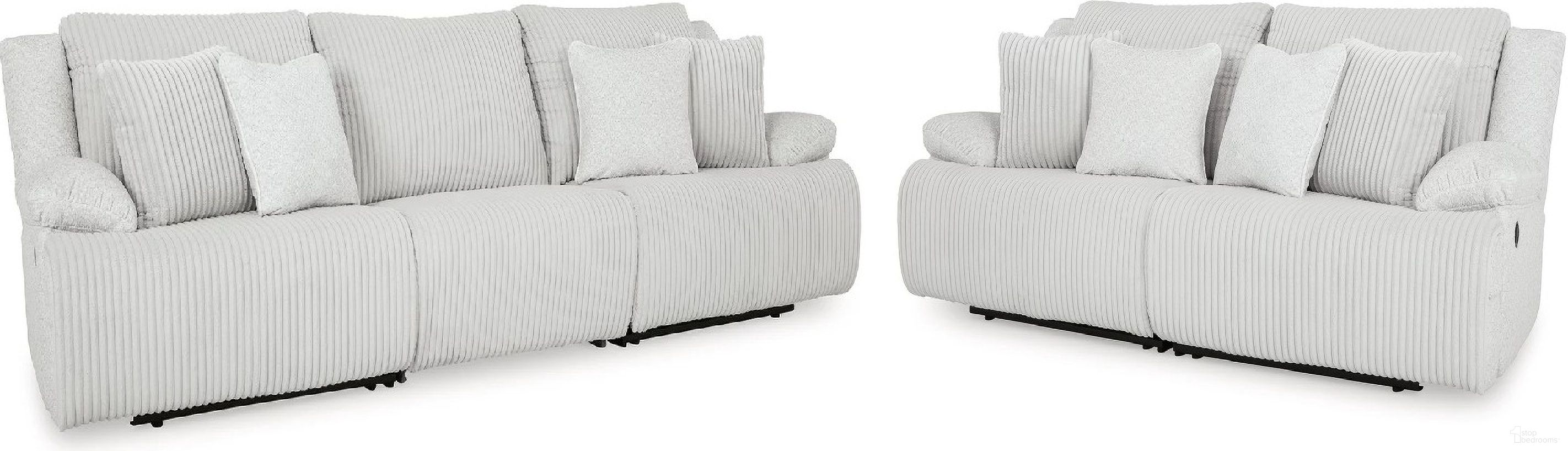 The appearance of Top Tier Living Room Set In Alloy designed by Signature Design by Ashley in the modern / contemporary interior design. This alloy piece of furniture was selected by 1StopBedrooms from Top Tier Collection to add a touch of cosiness and style into your home. Sku: 9270640;9270641;9270646;9270640;9270641. Material: Fabric.