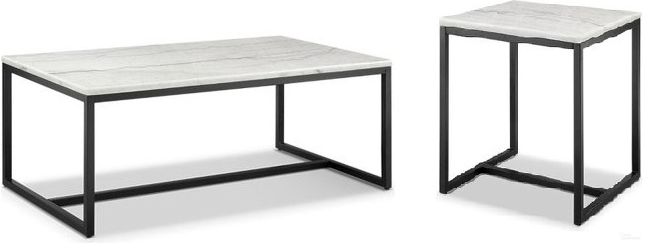 The appearance of Torin Occasional Table Set In White and Black designed by Magnussen in the modern / contemporary interior design. This white and black piece of furniture  was selected by 1StopBedrooms from Torin Collection to add a touch of cosiness and style into your home. Sku: T5759-43;T5759-03. Material: Stone.