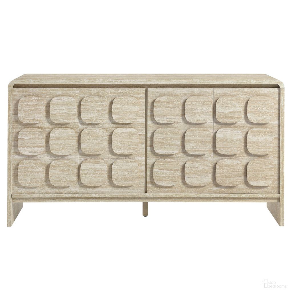 Toscana 61 Inch Sideboard In Travertine