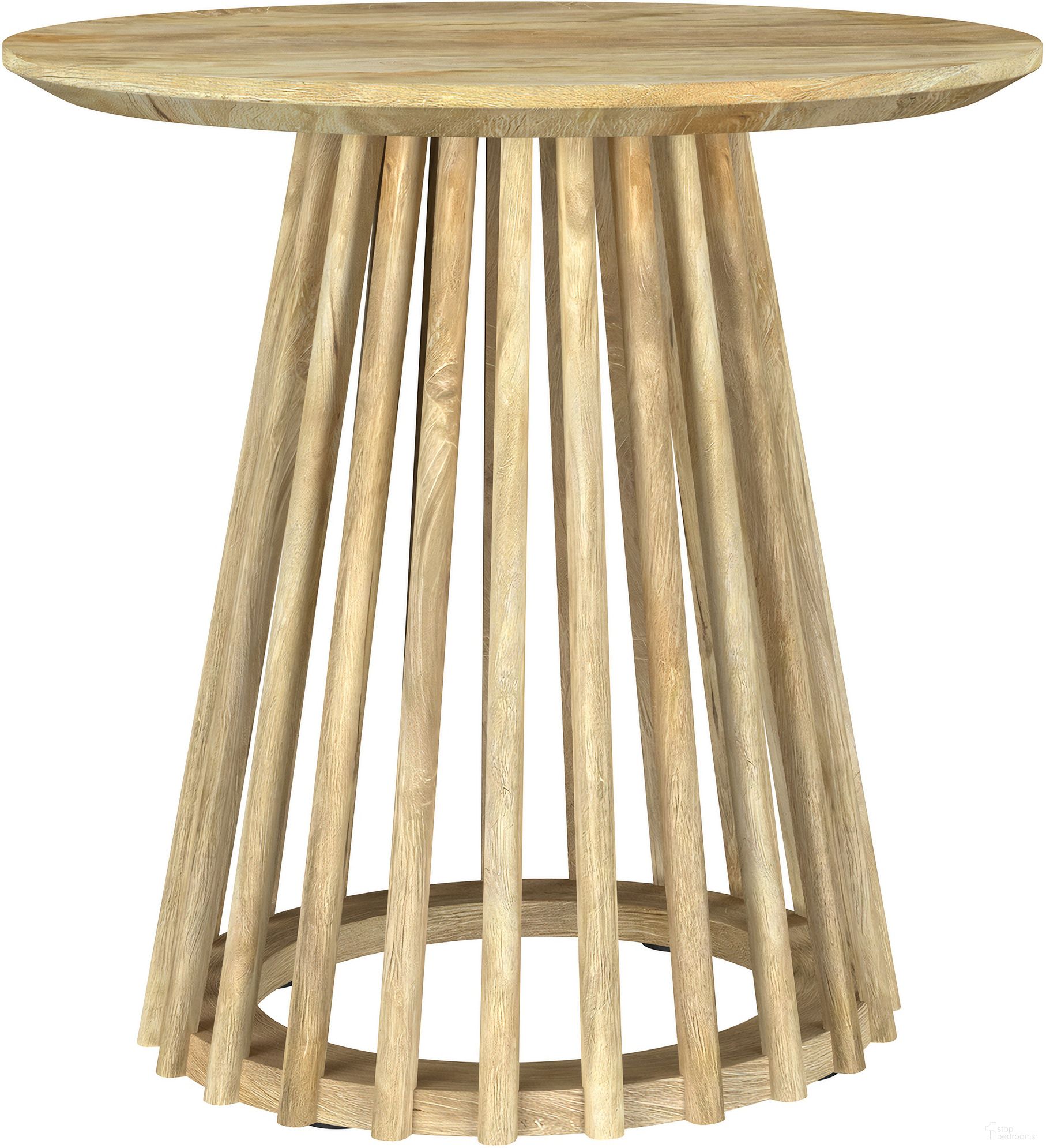 The appearance of Touhy Round Solid Wood End Side Table In Natural Mango designed by Coaster in the rustic / southwestern interior design. This natural mango piece of furniture  was selected by 1StopBedrooms from Touhy Collection to add a touch of cosiness and style into your home. Sku: 710607B1;710607B2. Material: Mango.