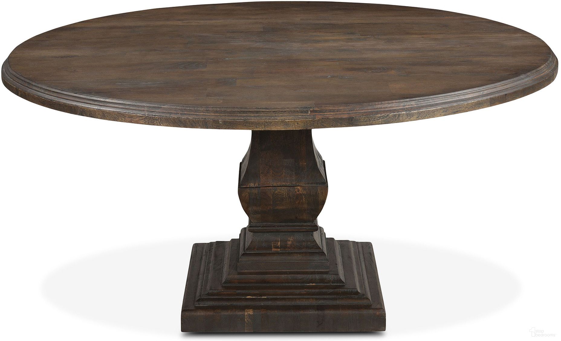 Toulon 60 Inch Dining Table In Weathered Mango