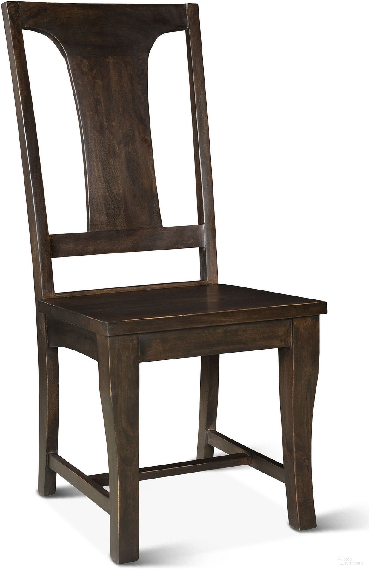 The appearance of Toulon Dining Chairs In Vintage Brown - Set of 2 designed by Home Trends and Design in the modern / contemporary interior design. This vintage brown piece of furniture  was selected by 1StopBedrooms from Toulon Collection to add a touch of cosiness and style into your home. Sku: ZWTLNDC18W. Material: Mango Wood. Chair Type: Side Chair.