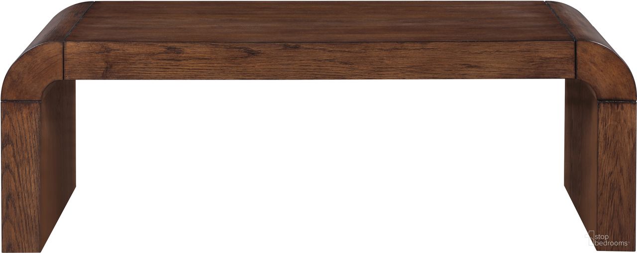 Toulon Oak Veneer Coffee Table In Brown