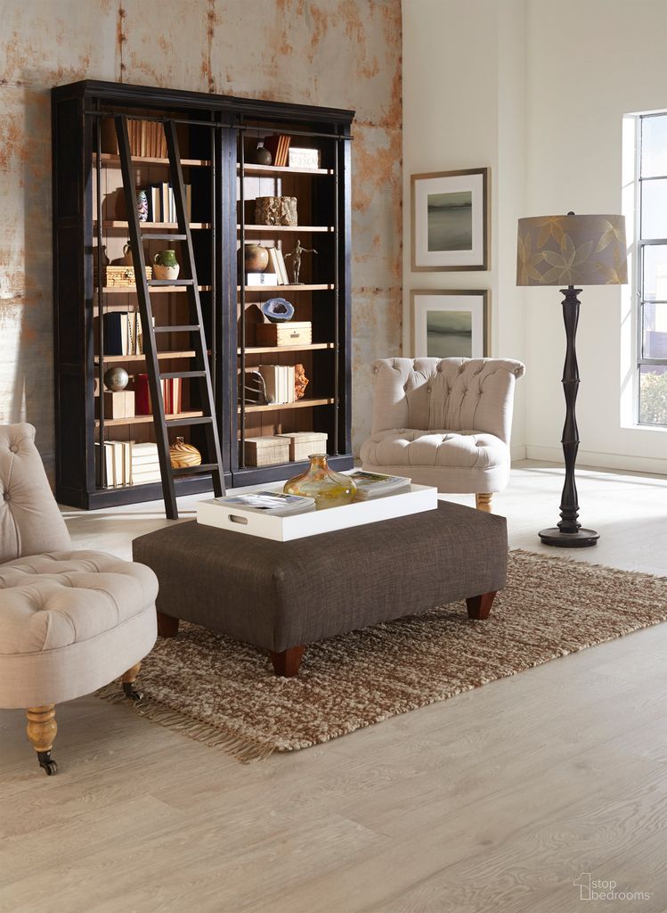 Martin Furniture Toulouse Bookcase Wall With Ladder