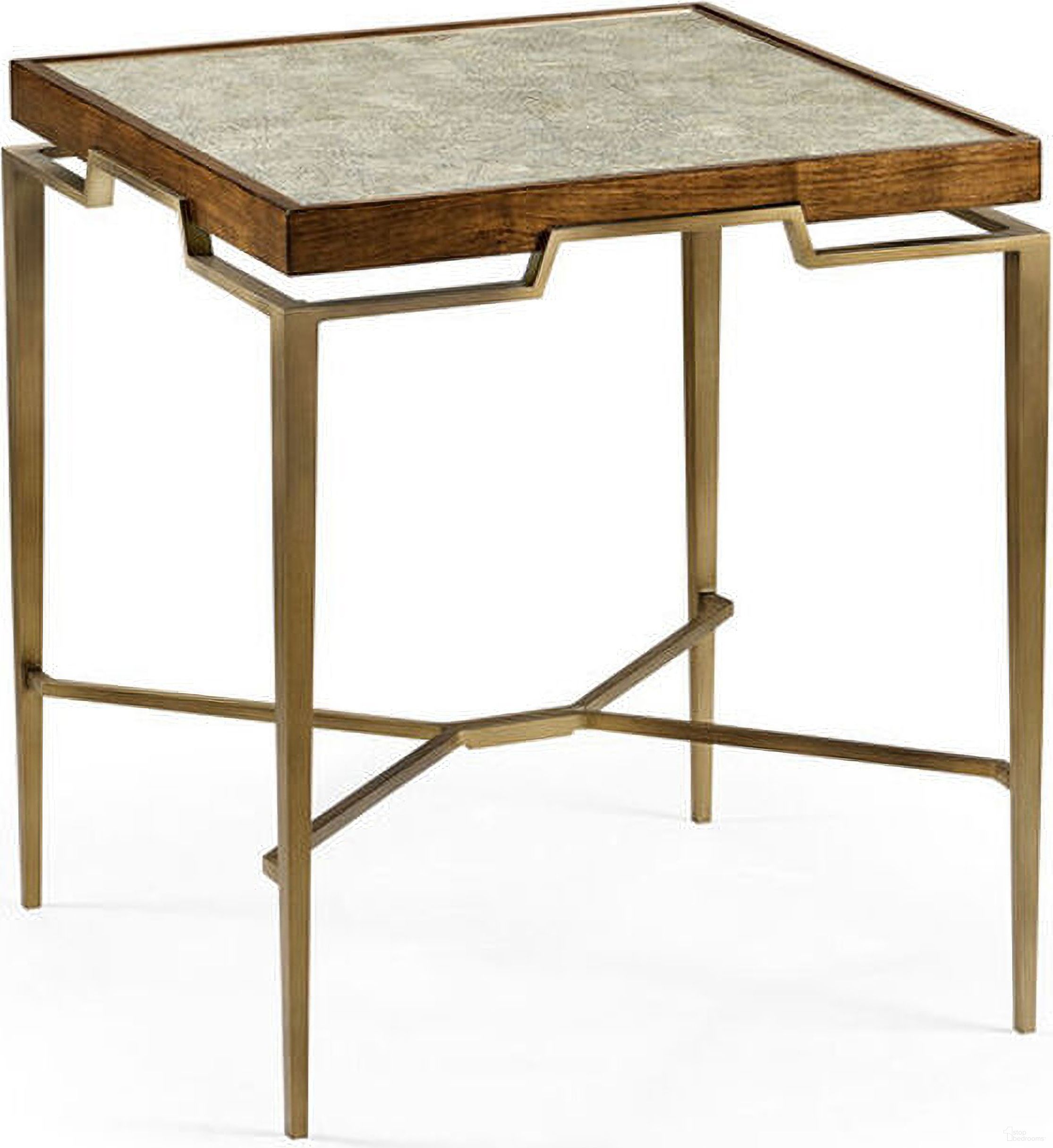 The appearance of Toulouse End Table In Eggshell designed by Jonathan Charles in the transitional interior design. This eggshell piece of furniture was selected by 1StopBedrooms from Toulouse Collection to add a touch of cosiness and style into your home. Sku: 500356-EA002. Material: Wood.