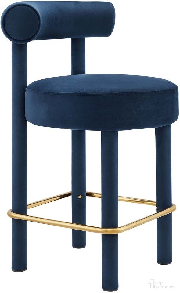 The appearance of Toulouse Performance Velvet Counter Stool In Yellow designed by Modway in the modern / contemporary interior design. This yellow piece of furniture was selected by 1StopBedrooms from Toulouse Collection to add a touch of cosiness and style into your home. Sku: EEI-6384-MID-GLD. Material: Plywood.