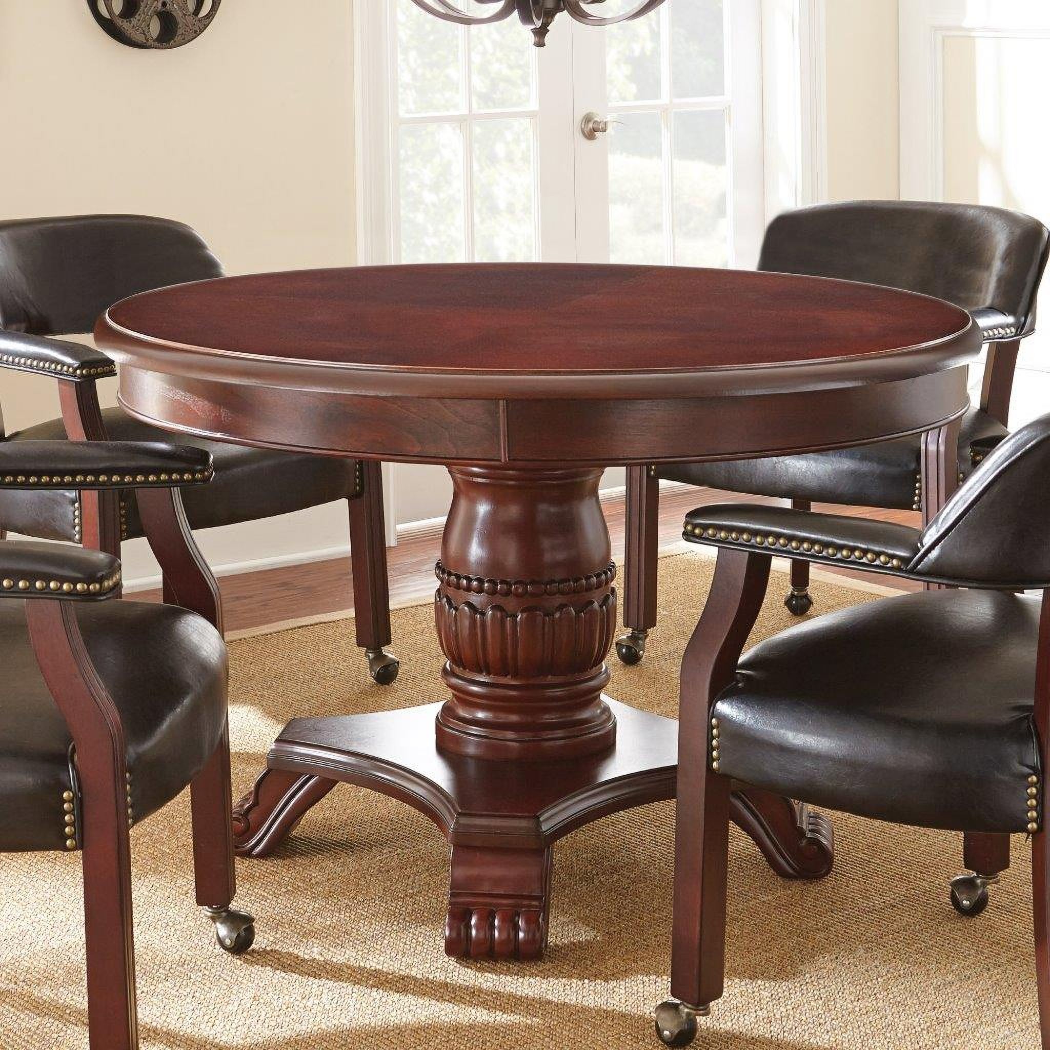Tournament Dining And Game Table In Black