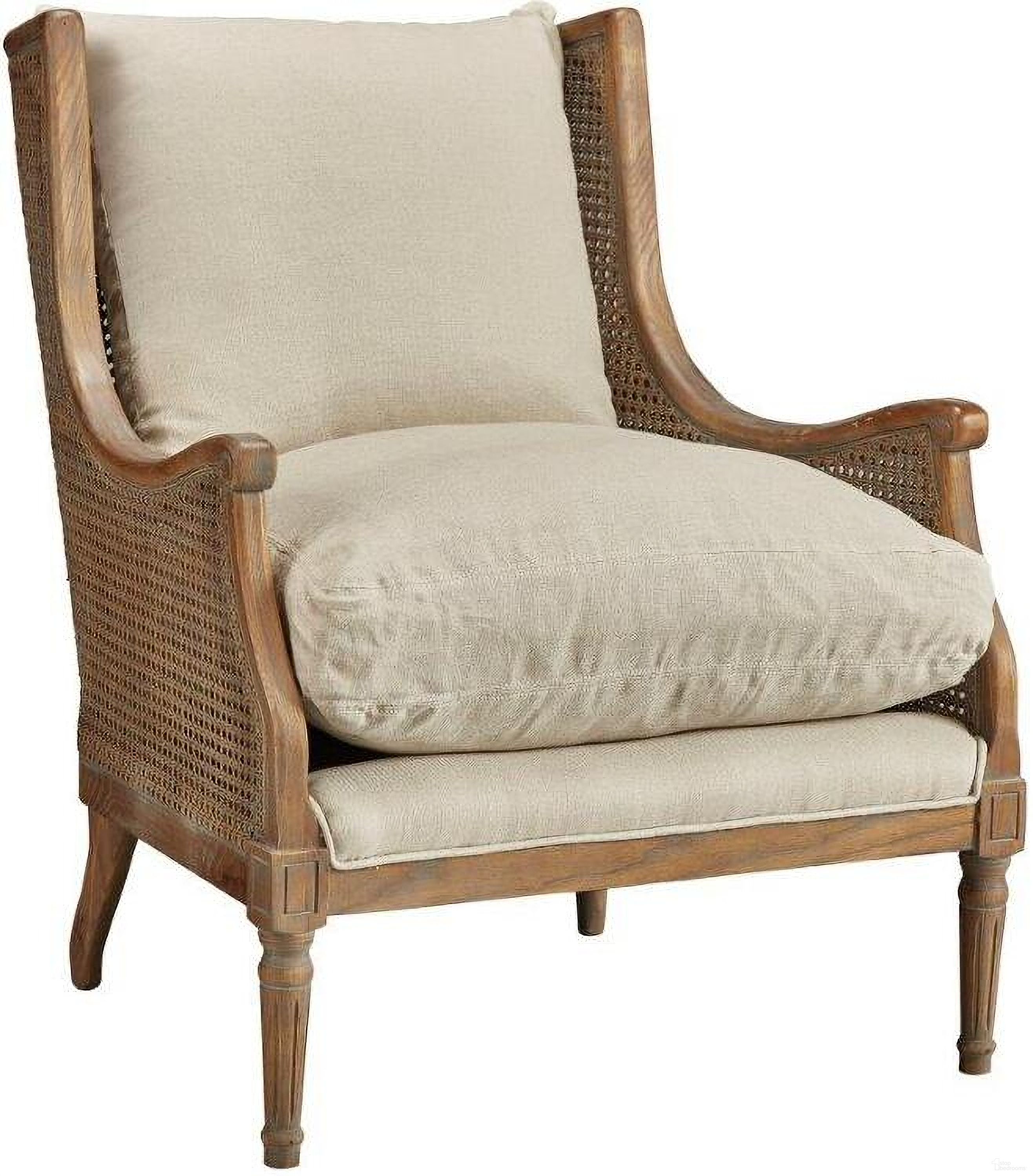 The appearance of Tova Occasional Chair designed by Furniture Classics in the transitional interior design. This piece of furniture was selected by 1StopBedrooms from Tova Collection to add a touch of cosiness and style into your home. Sku: 20-387. Material: Wood.