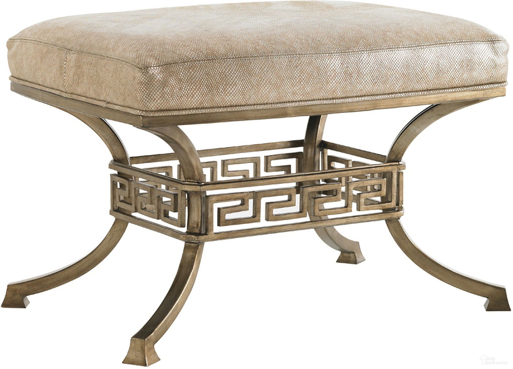 The appearance of Lexington Leather Tower Place Beldon Leather Ottoman designed by Lexington in the modern / contemporary interior design. This beige/tan piece of furniture was selected by 1StopBedrooms from Lexington Leather Collection to add a touch of cosiness and style into your home. Sku: LL7492-44AA-40. Material: Leather.
