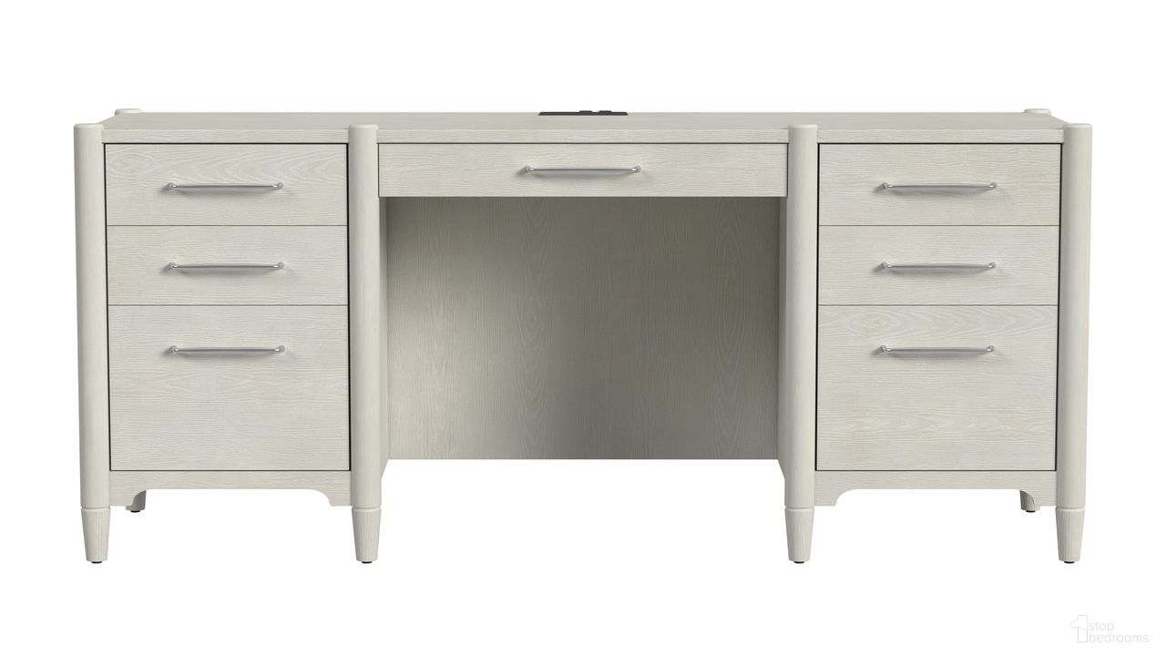 The appearance of Towne Modern Wood Desk In White designed by Martin Furniture in the modern / contemporary interior design. This white piece of furniture  was selected by 1StopBedrooms from Towne Collection to add a touch of cosiness and style into your home. Sku: IMTO689. Material: Wood.