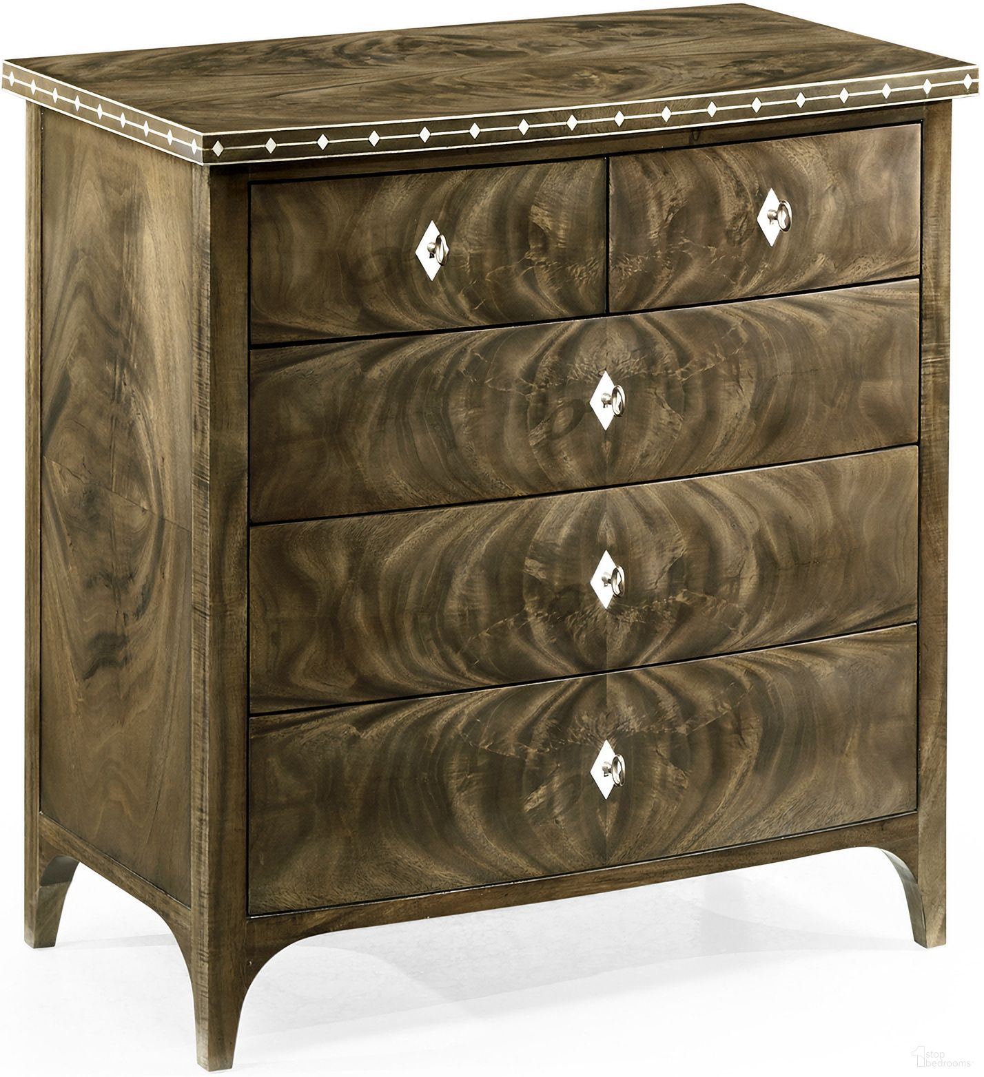 The appearance of Traditional Buckingham Chest Of Drawers In Bleached Mahogany designed by Jonathan Charles in the traditional interior design. This mahogany piece of furniture was selected by 1StopBedrooms from Traditional Collection to add a touch of cosiness and style into your home. Sku: 495832-MBL. Material: Wood.