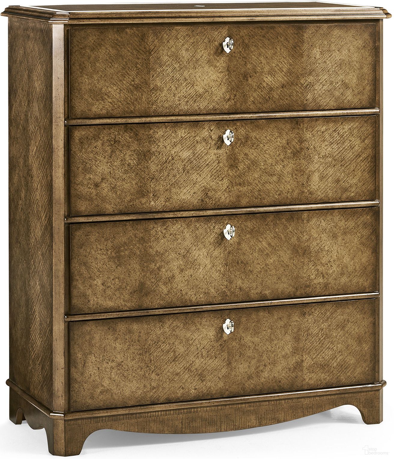 The appearance of Traditional Eastcote Chest Of Drawers In Brown designed by Jonathan Charles in the traditional interior design. This brown piece of furniture was selected by 1StopBedrooms from Traditional Collection to add a touch of cosiness and style into your home. Sku: 007-1-900-SCB. Material: Wood.