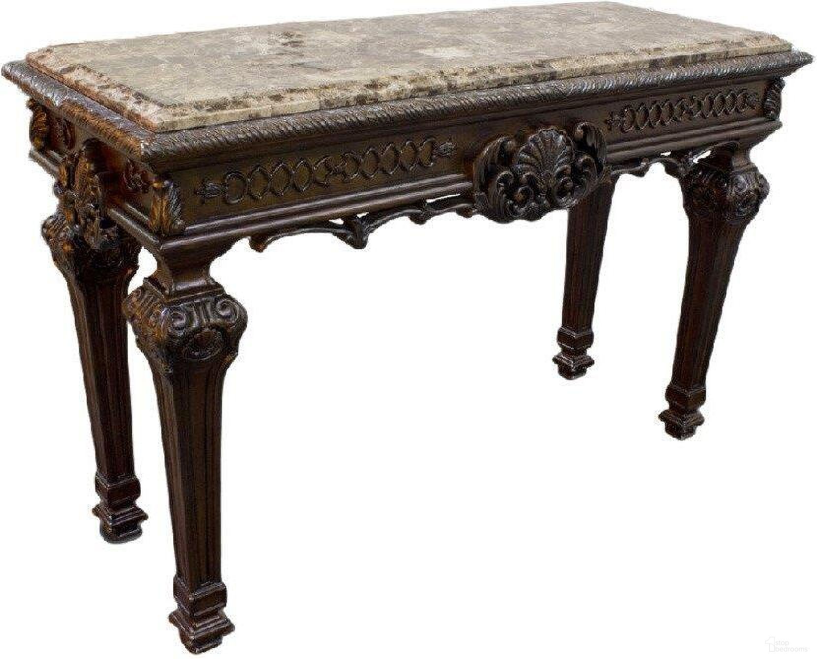 The appearance of Traditional Solid Wood And Faux Marble Top Console Table In Cherry designed by Best Master Furniture in the traditional interior design. This cherry piece of furniture was selected by 1StopBedrooms from to add a touch of cosiness and style into your home. Sku: T388CS. Material: Wood.