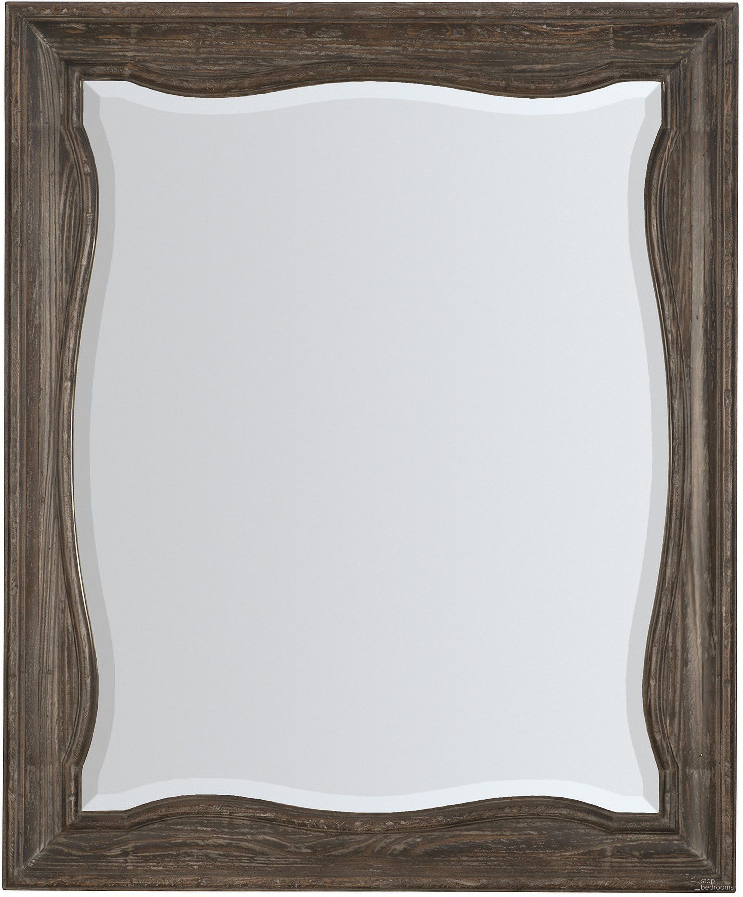 The appearance of Traditions Landscape Mirror designed by Hooker in the traditional interior design. This dark wood piece of furniture was selected by 1StopBedrooms from Traditions Collection to add a touch of cosiness and style into your home. Sku: 5961-90004-89. Material: Pine.