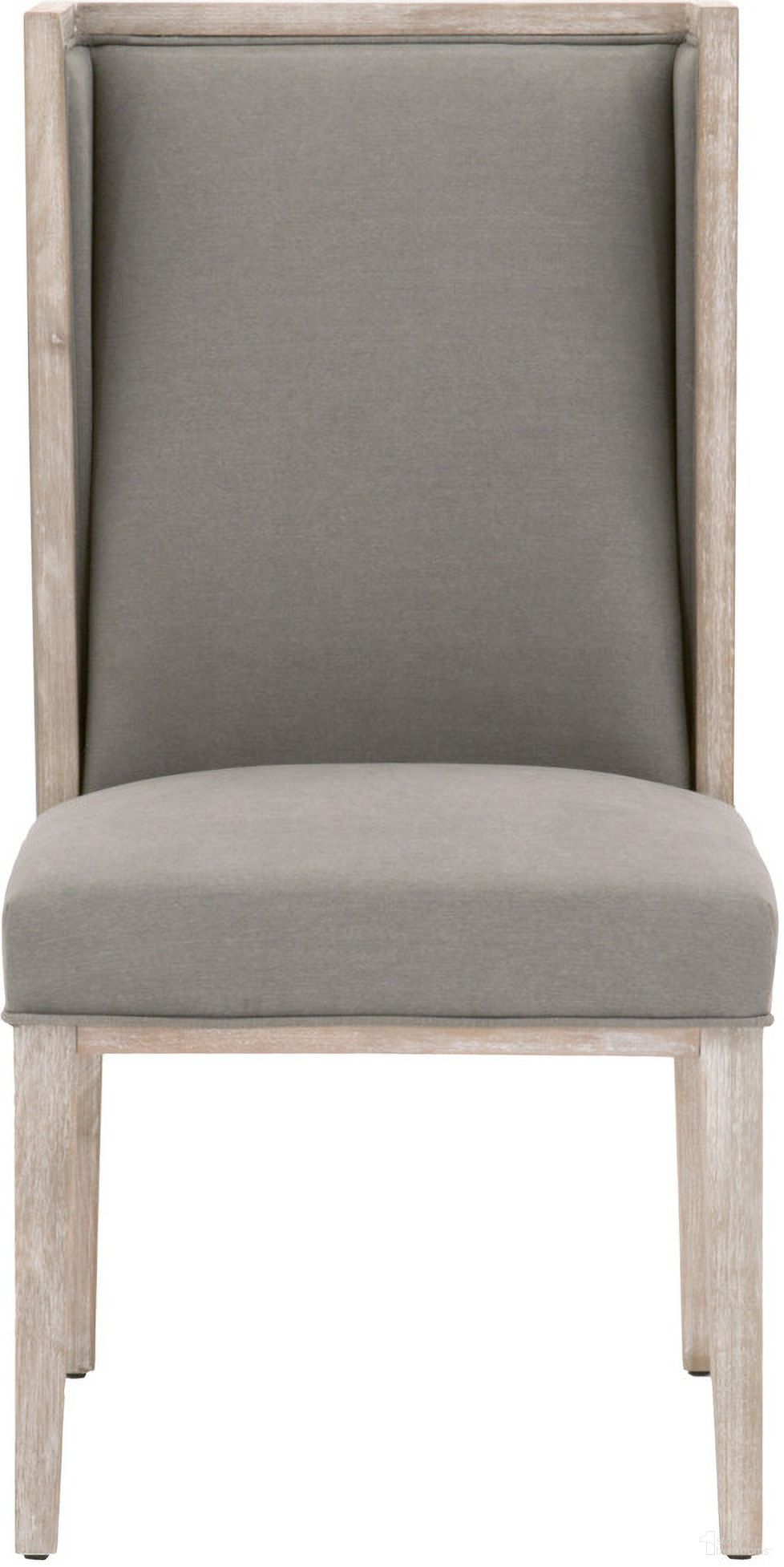 The appearance of Traditions Martin Wing Chair Set of 2 In Peyton Pearl and Natural Gray designed by Essentials For Living in the transitional interior design. This peyton pearl/natural gray piece of furniture was selected by 1StopBedrooms from Traditions Collection to add a touch of cosiness and style into your home. Sku: 6009.NG/LPSLA. Material: MDF. Chair Type: Side Chair.